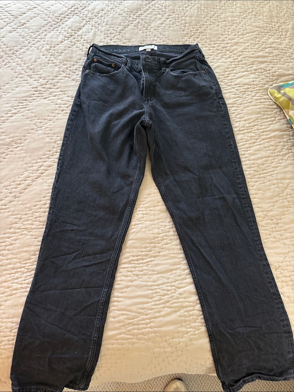 Classic Mid Rise Black Women's Jeans